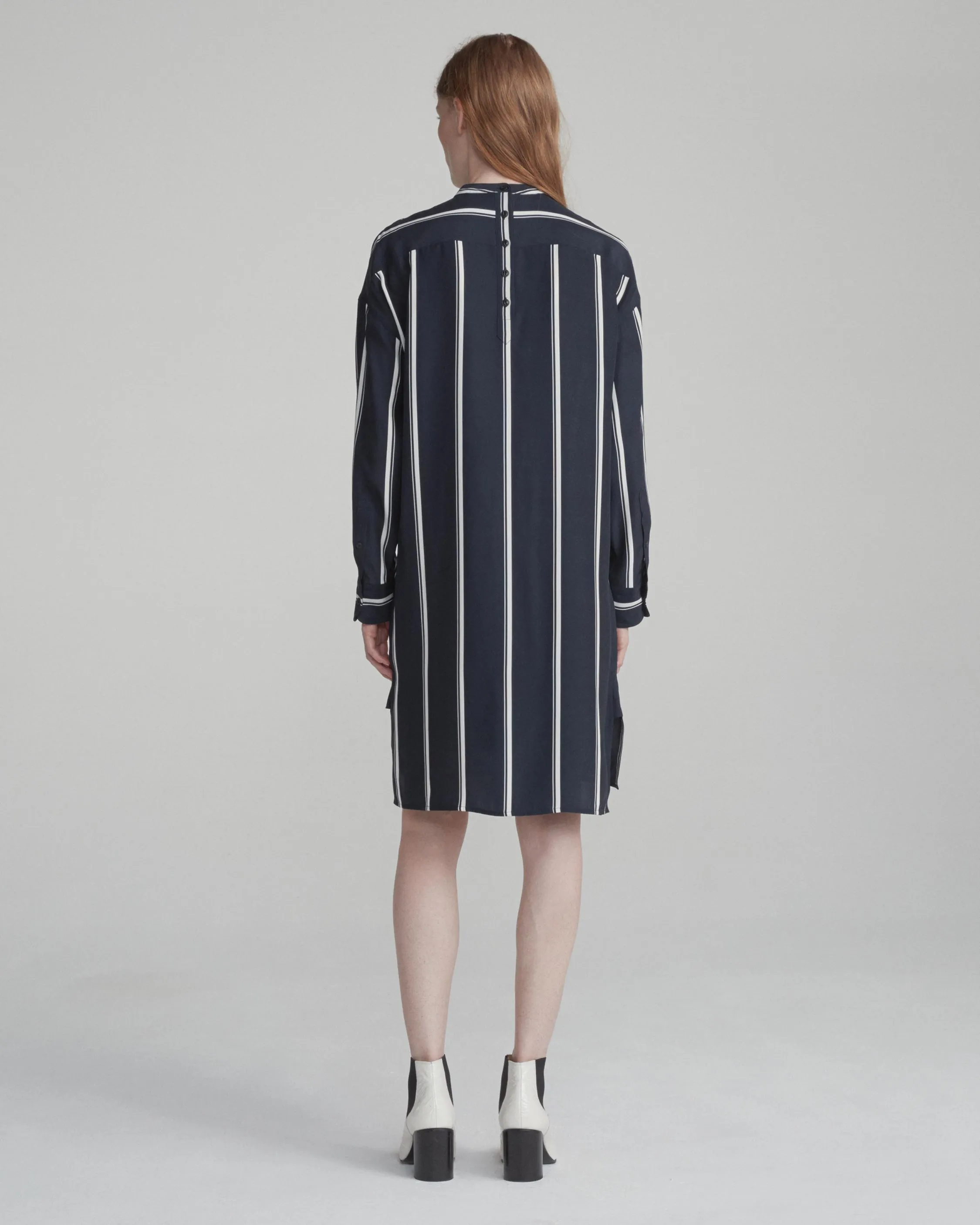 Rag & Bone Collection - Jacklin Dress Navy Stripe