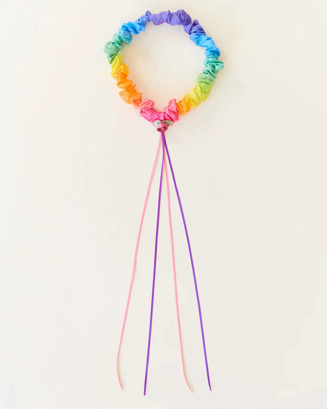Silk Rainbow Garland