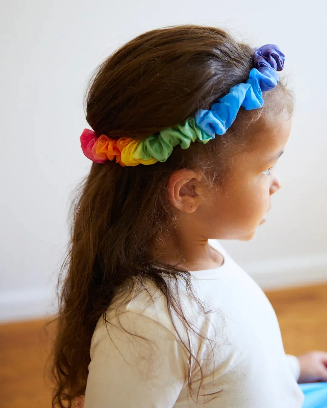 Silk Rainbow Garland