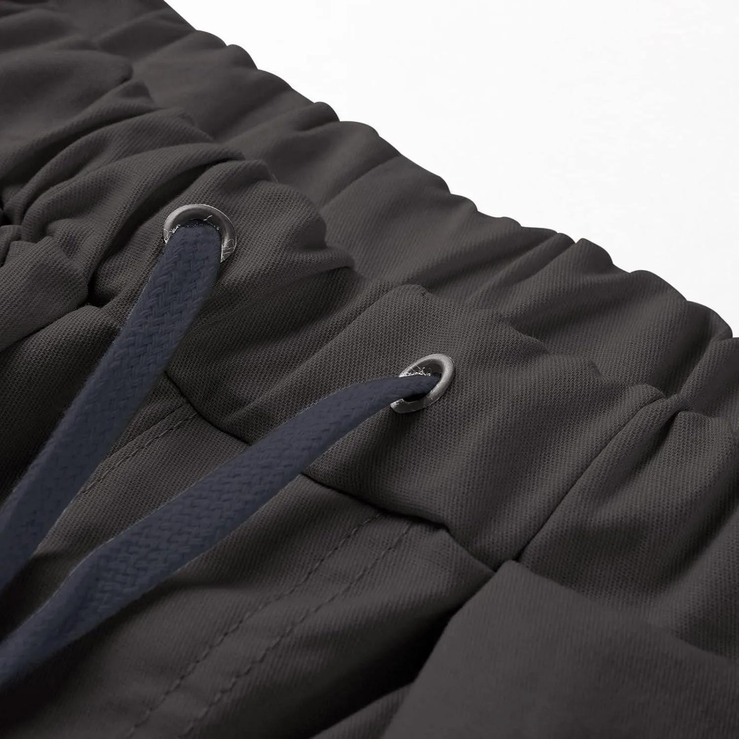 Slim Fit Work Jogger Pants for Men Stretch Twill Cotton Cargo Joggers Sweatpants Elastic Waist Cargo Hiking Pants