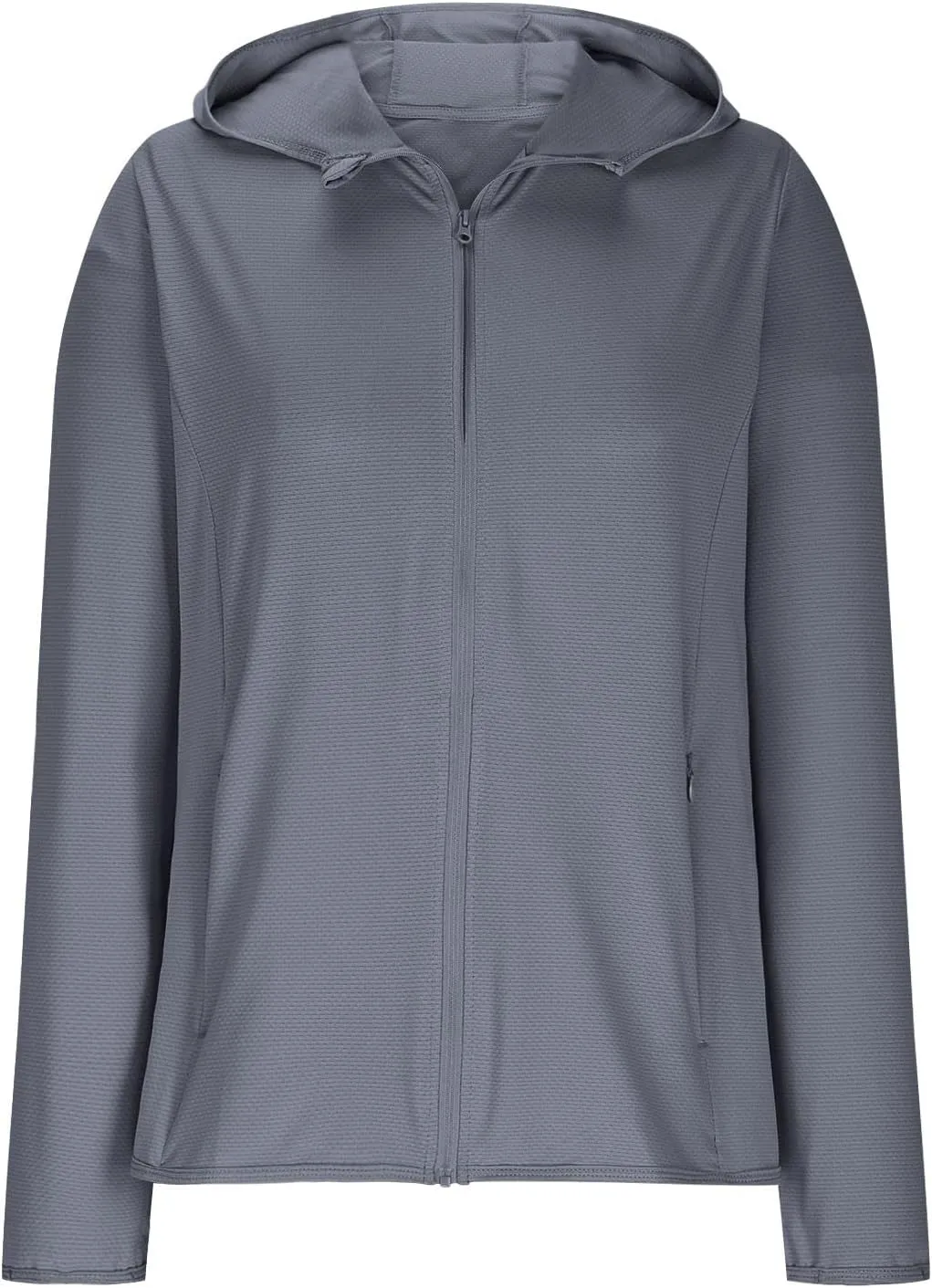 Womens UPF 50  Athletic Jacket Summer Lightweight Sun Protection Zip Up Hoodie UV Protect Long Sleeve Shirts