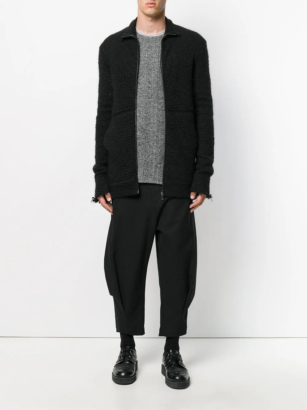 Zip Knit Jacket